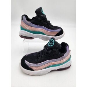 Nike Air Max 95 TD Have A Nike Day Toddlers Size 9C Hyper Jade Black CI5648-001